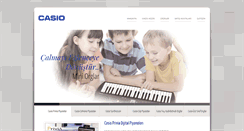 Desktop Screenshot of casiomuzik.com